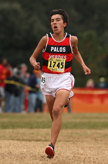 2009 CIF XC Boys D3-078.JPG - 2009 California CIF Cross Country Championships, Woodward Park, Fresno, California